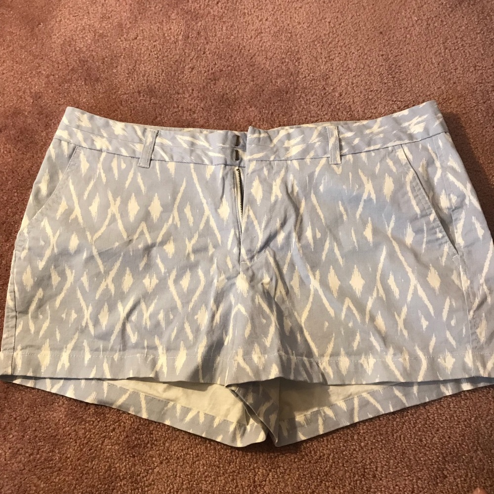 Blue detail shorts NEVER WORN